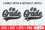 Fourth Grade | SVG Cut File