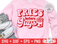 Fries Before Guys | Valentine's Day svg Cut File