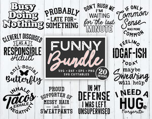 Funny Bundle | SVG Cut Files