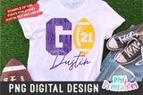 GO Football | PNG Sublimation File
