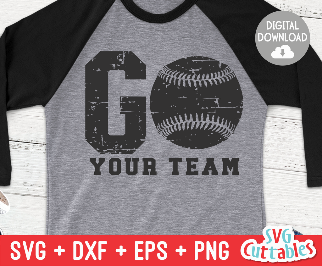 GO Distressed Baseball, Distressed Softball
