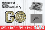 GO Volleyball | SVG Cut File