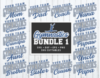 Gymnastics Bundle 1 | SVG Cut Files