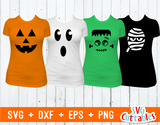 Halloween Faces | SVG Cut File