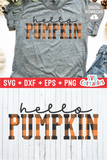 Hello Pumpkin | Fall SVG Cut File