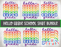 Hello Grade SVG Bundle