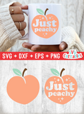 Peach svg | Just Peachy svg