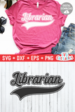 Librarian Swoosh | svg Cut File