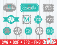 Monogram Frame Set of 12