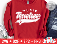 Music Teacher | Teacher SVG Cut File