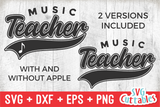 Music Teacher | Teacher SVG Cut File