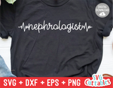 Nephrologist Heartbeat | SVG Cut File