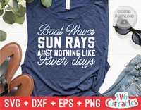 Nothing Like River Days | SVG Cut File