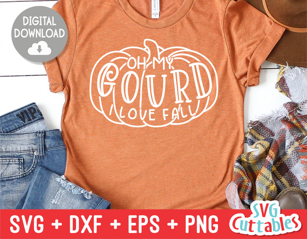 Oh My Gourd I Love Fall svg | Fall SVG