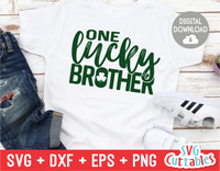 One Lucky Brother | St. Patrick's Day Cut File