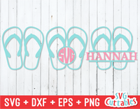 Flip Flops | Summer | SVG Cut File