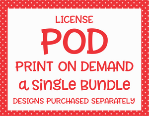 Print On Demand | Single Bundle | Extended License | POD