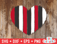 Brush Stroke Heart | SVG Cut File