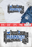 Pharmacist Word Art | SVG Cut File