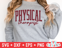 Physical Therapist | SVG Cut File