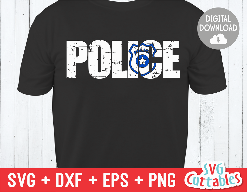 Police | SVG Cut File