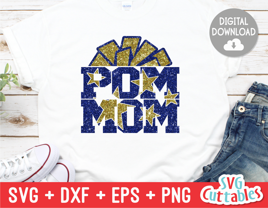 Pom Mom | SVG Cut File