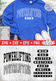 Powerlifting Family | SVG Cut File