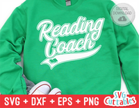 Reading Coach | SVG Cut File