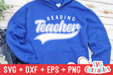 Reading Teacher | Teacher SVG Cut File