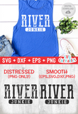 River Junkie | SVG Cut File