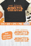 One Scary Momster  | Halloween SVG Cut File