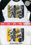 Baseball / Softball Senior Mom | SVG Cut File