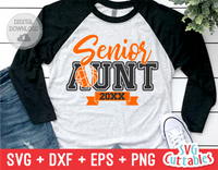 Senior Basketball Aunt | SVG Cut File