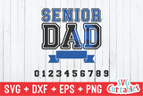 Senior Dad | Baseball | Softball | SVG Cut File