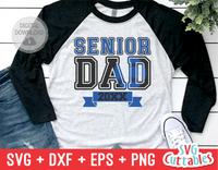 Senior Dad | Baseball | Softball | SVG Cut File