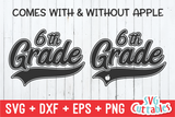 Sixth Grade | SVG Cut File