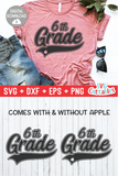 Sixth Grade | SVG Cut File