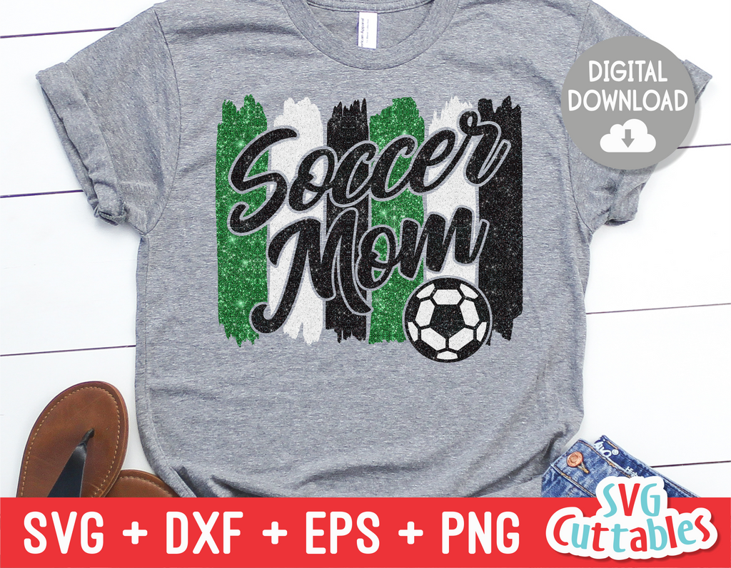 Soccer Mom svg - Soccer Cut File