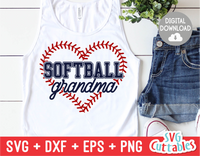 Softball Grandma | SVG Cut File