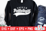 Speech Pathologist Swoosh | School SVG Cut File