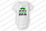 St. Patricks Day SVG, Circle Monogram Frame