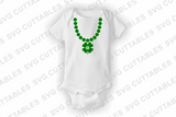 St. Patrick's Day  Necklace Vector Set of 5