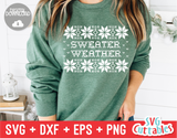 Sweater Weather | Christmas Cut File