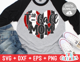 T-Ball Mom Heart | SVG