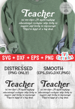 Teacher Definition | Teacher SVG Cut File
