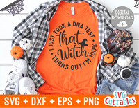 That Witch | Funny Halloween SVG Cut File