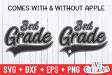 Third Grade | SVG Cut File