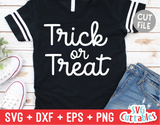 Trick or Treat | Halloween SVG Cut File