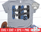 Volleyball Grandma svg - Volleyball svg
