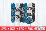 Volleyball Grandma svg - Volleyball svg